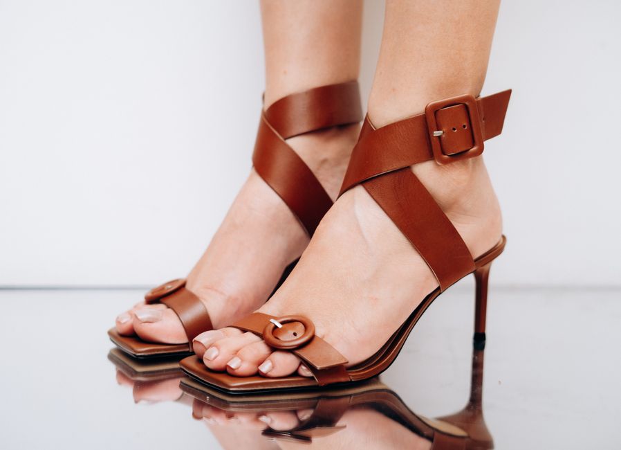just cavalli riemchensandalen