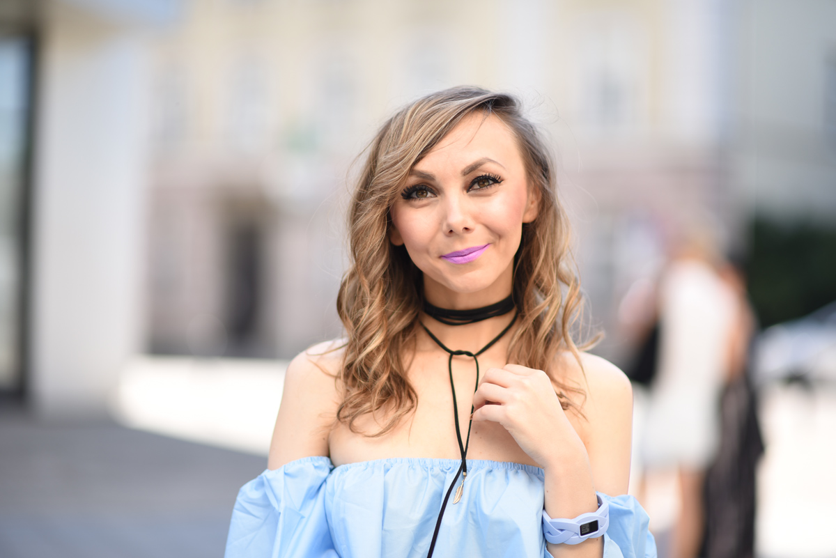 Off-Shoulder-Bluse von Sammydress